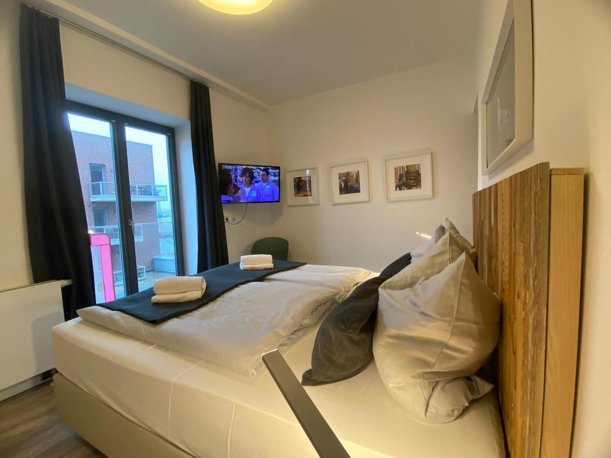 Meerblick, Balkon Und Private Sauna Im Historischen Getreidespeicher Wismar Exterior foto